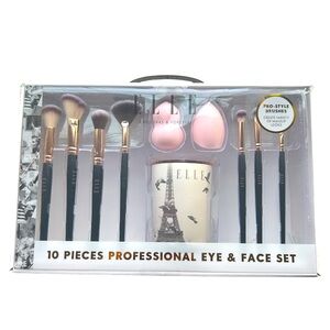 Elle 10pc Professional Makeup Set